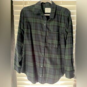 Women’s Abercrombie & Fitch Boyfriend Flannel Shirt